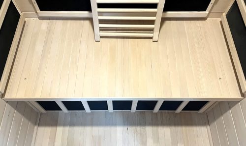 3 person carbon infrared sauna