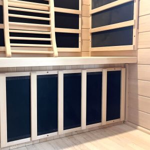 3 person carbon infrared sauna