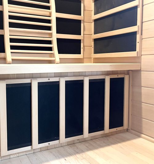 3 person carbon infrared sauna