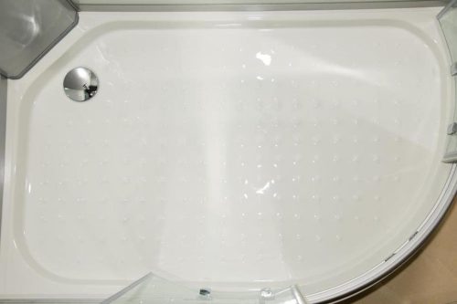Pure left shower floor