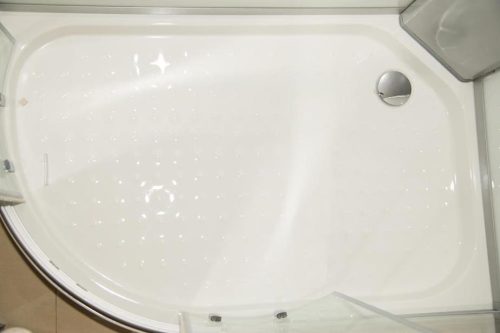 Pure right shower floor