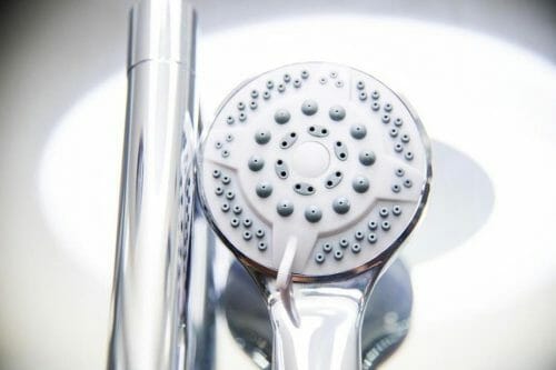 Serenity White Shower Head
