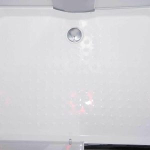 Serenity White shower floor