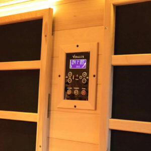 4 5 person full spectrum infrared bench sauna with complete heat
