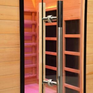 s 01 series 2 person full spectrum infrared sauna with complete heat