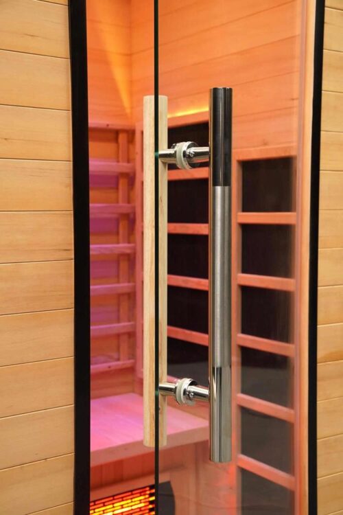 s 01 series 2 person full spectrum infrared sauna with complete heat