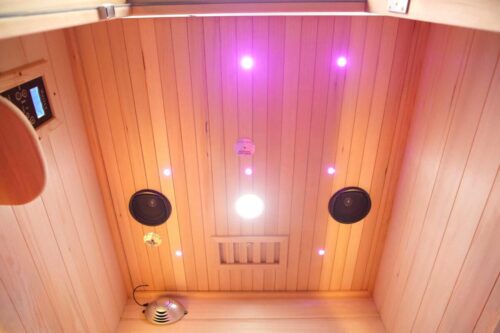 s 01 series 1 person full spectrum infrared sauna with complete heat