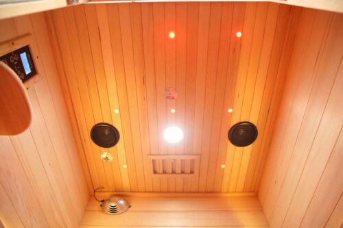s 01 series 1 person full spectrum infrared sauna with complete heat