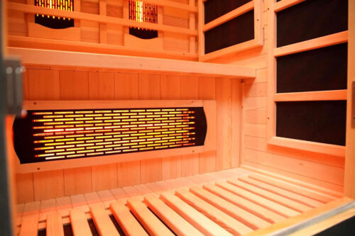 s 01 series 2 person full spectrum infrared sauna with complete heat