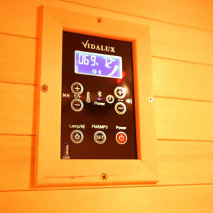 s 01 series 2 person full spectrum infrared sauna with complete heat