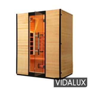 s 01 series 3 person full spectrum infrared sauna with complete heat