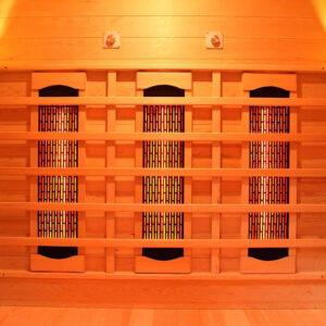 s 01 series 3 person full spectrum infrared sauna with complete heat