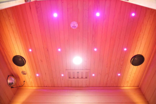 s 01 series 3 person full spectrum infrared sauna with complete heat