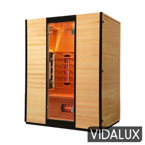 s 01 series 3 person full spectrum infrared sauna with complete heat