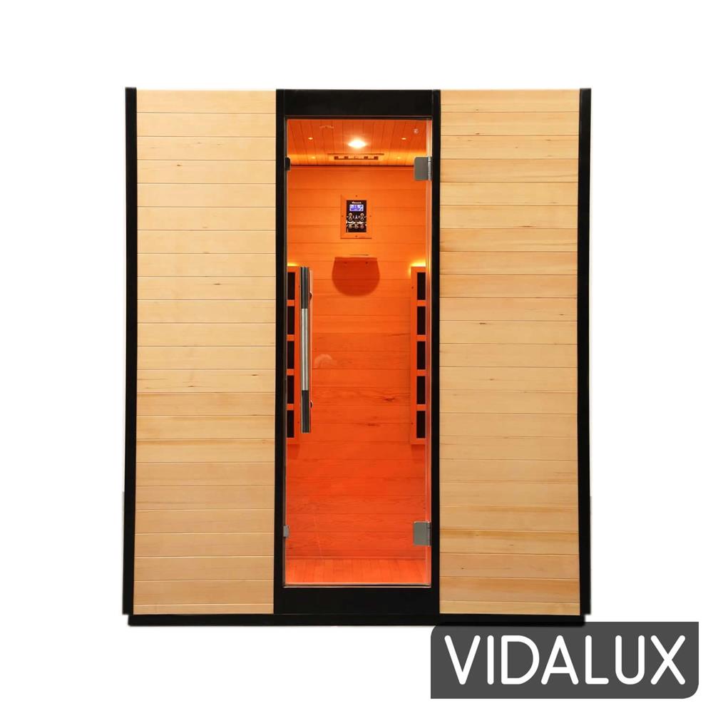 s 01 series 4 person full spectrum infrared sauna with complete heat