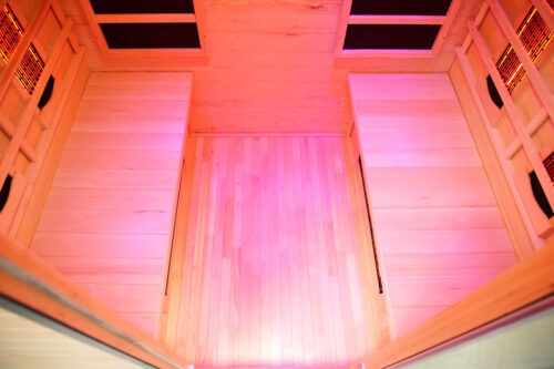 s 01 series 4 person full spectrum infrared sauna with complete heat
