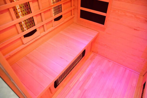 s 01 series 4 person full spectrum infrared sauna with complete heat