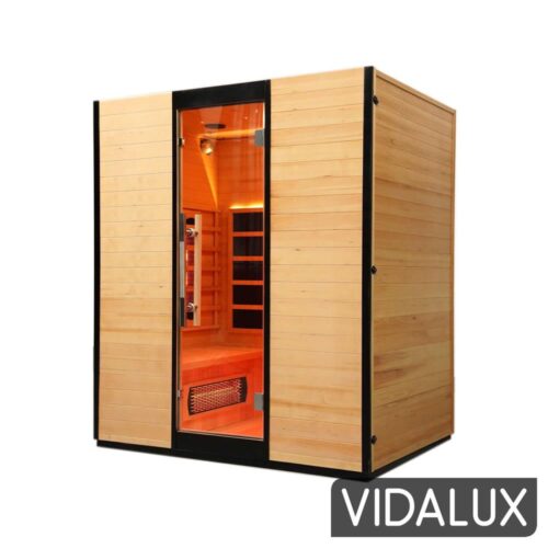 s 01 series 4 person full spectrum infrared sauna with complete heat