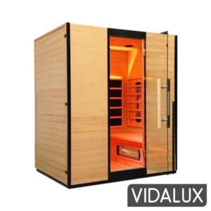 s 01 series 4 person full spectrum infrared sauna with complete heat