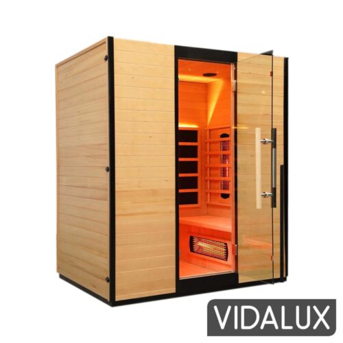 s 01 series 4 person full spectrum infrared sauna with complete heat