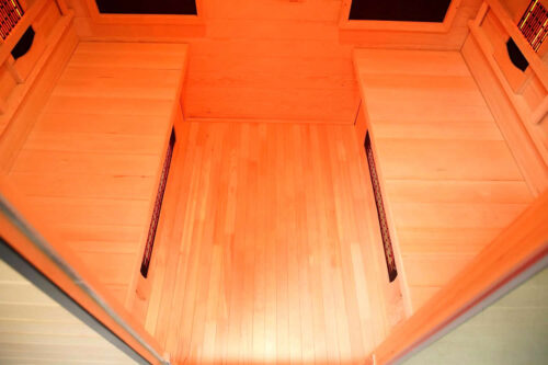 s 01 series 4 person full spectrum infrared sauna with complete heat