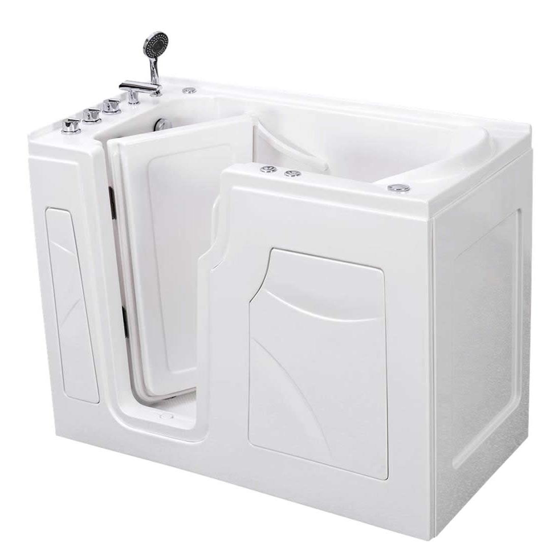 ashford 1200 whirlpool & airspa left hand easy access walk in bath